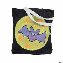 Brand new 🥰 10" x 12" Medium Black Canvas Tote Bags - 12 Pc. 💯 -Halloween Crafts for Kids Sales 10 x 12 medium black canvas tote bags 12 pc 14 324 a02