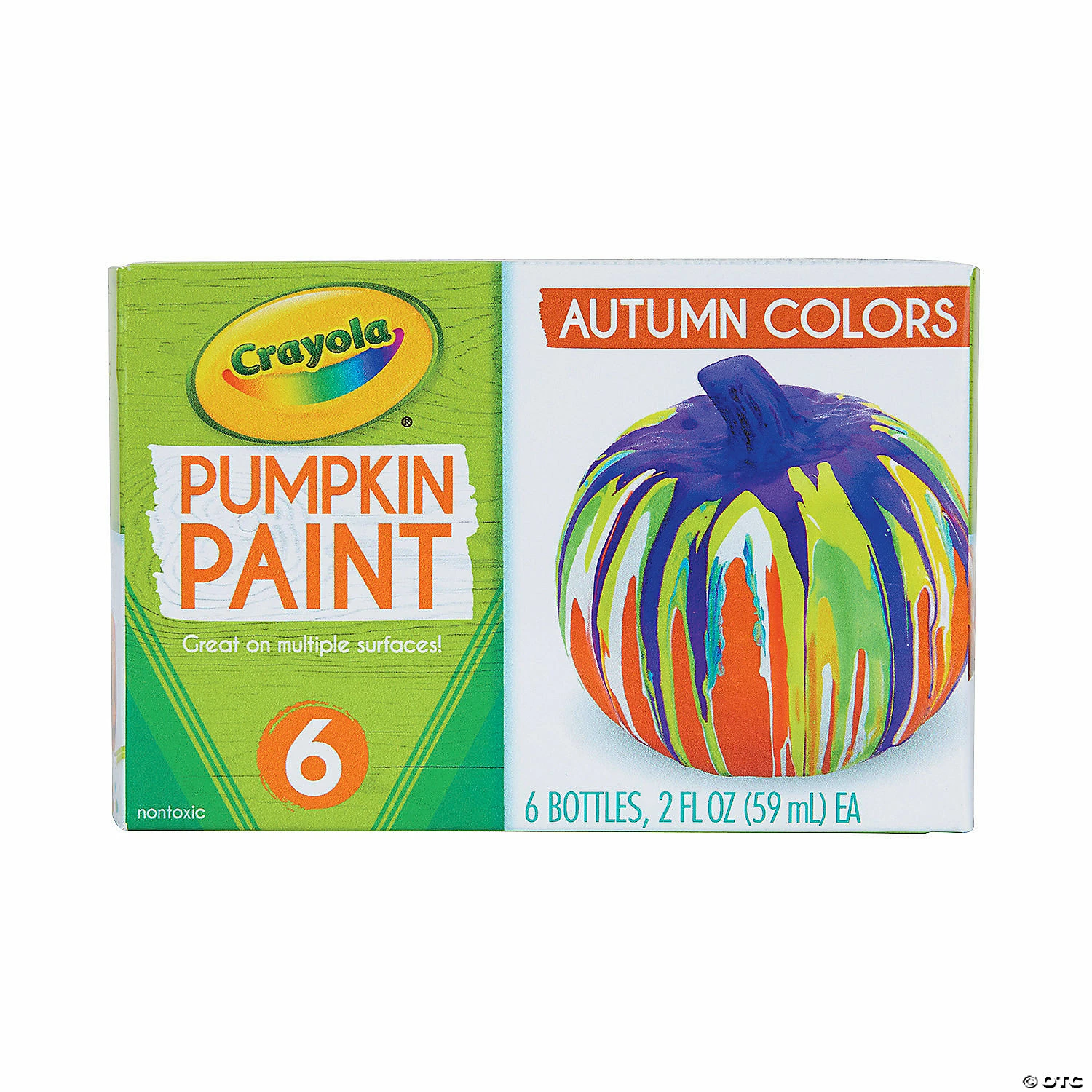 New 😍 2 oz. Crayola® Autumn Colors Acrylic Pumpkin Paint - Set of 6 🧨 3 New 😍 2 oz. Crayola® Autumn Colors Acrylic Pumpkin Paint - Set of 6 🧨