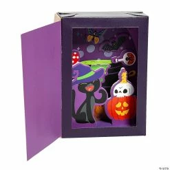 Discount 🎁 3D Halloween Spell Book Craft Kit - Makes 12 👍 -Halloween Crafts for Kids Sales 3d halloween spell book craft kit makes 1214113172 a01