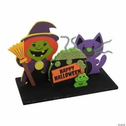 Deals 🛒 3D Halloween Witch Scene Craft Kit - Makes 12 🎁