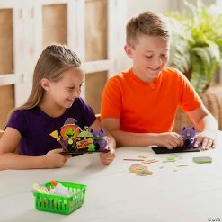 Deals 🛒 3D Halloween Witch Scene Craft Kit - Makes 12 🎁 -Halloween Crafts for Kids Sales 3d halloween witch scene craft kit makes 1213982690 a03