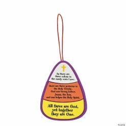 New 🎁 Candy Corn Trinity Craft Kit- Makes 12 ✔️