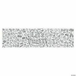 Buy ✨ Color Your Own Art Party Banner 🌟
