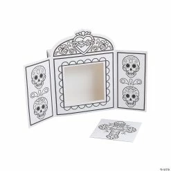 Cheap 👍 Color Your Own Day of the Dead Shrines - 6 Pc. ✔️