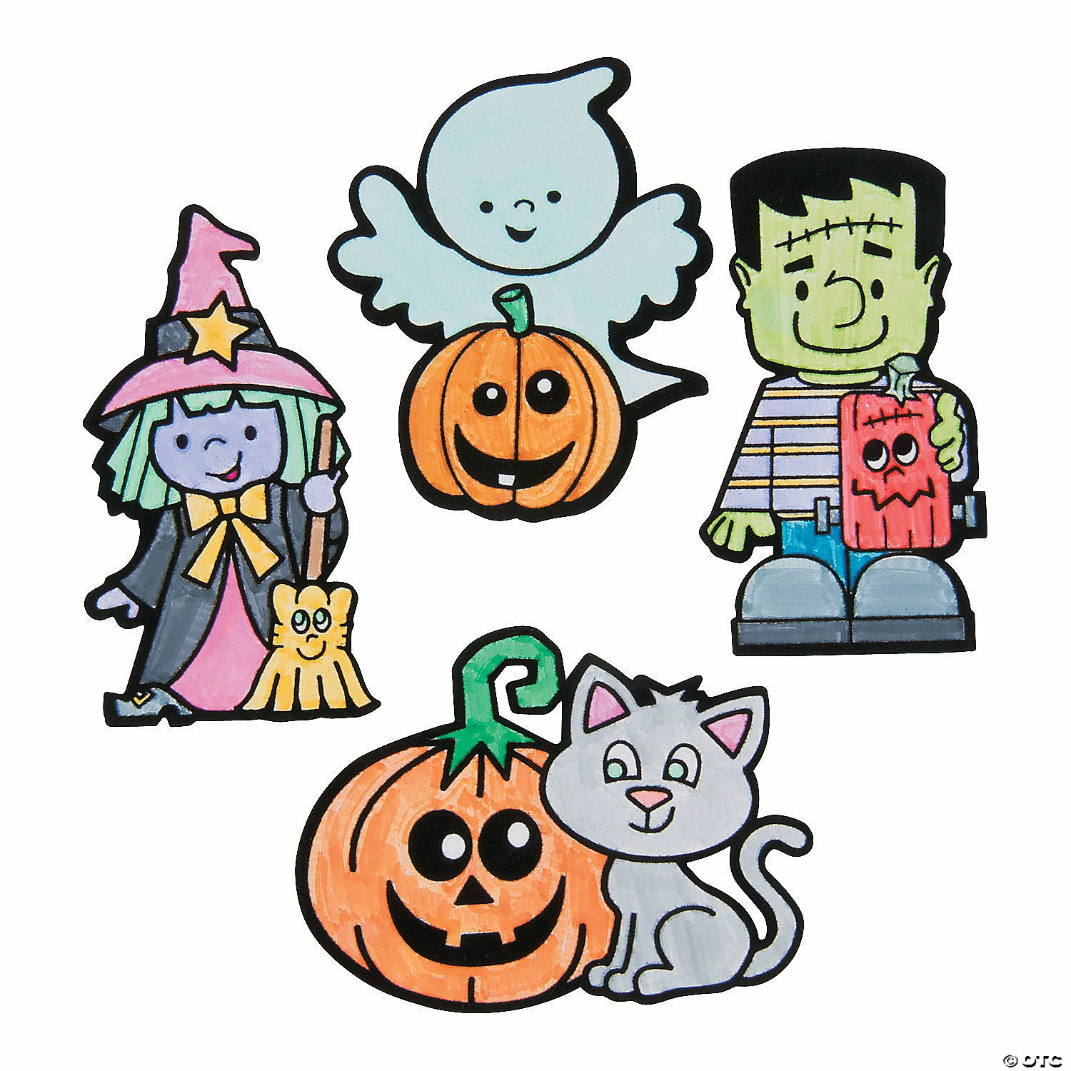 Budget β Color Your Own Fuzzy π Halloween Magnets - 50 Pc. π 4 Budget β Color Your Own Fuzzy π Halloween Magnets - 50 Pc. π - Image 2