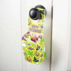 Budget 🔥 Color Your Own 💯 Halloween Door Hanger Treat Boxes - 12 Pc. ✔️ -Halloween Crafts for Kids Sales color your own halloween door hanger treat boxes 12 pc 14113199 a02