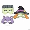 Budget ✨ Color Your Own Halloween Masks - 12 Pc. ✔️ -Halloween Crafts for Kids Sales color your own halloween masks 12 pc 48 8199