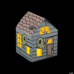 Best deal 👍 Color Your Own Luminary Haunted Houses - 12 Pc. ❤️ -Halloween Crafts for Kids Sales color your own luminary haunted houses 12 pc 13982686 a04