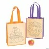 Deals ❤️ Color Your Own Medium Christian Pumpkin 🛒 Halloween Nonwoven Tote Bags - 12 Pc. 💯 -Halloween Crafts for Kids Sales color your own medium christian pumpkin halloween nonwoven tote bags 12 pc 13949782