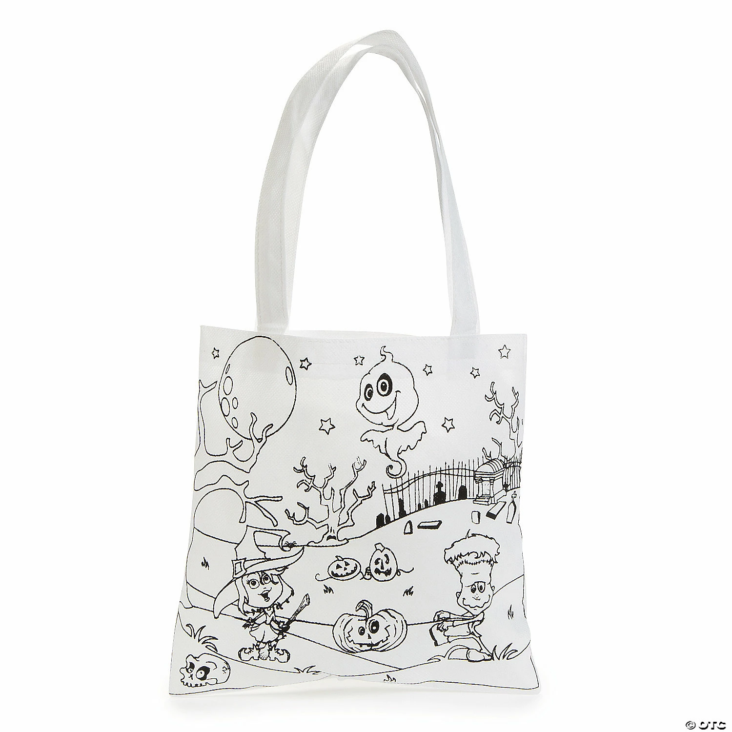 Discount β€οΈ Color Your Own Medium Goofy Goblins π Halloween Tote Bags - 12 Pc. π 4 Discount β€οΈ Color Your Own Medium Goofy Goblins π Halloween Tote Bags - 12 Pc. π - Image 2