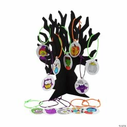 Hot Sale ✨ Color Your Own Standing Spooky Tree Craft Kit - Makes 12 ❤️ -Halloween Crafts for Kids Sales color your own standing spooky tree craft kit makes 1213982705 a01