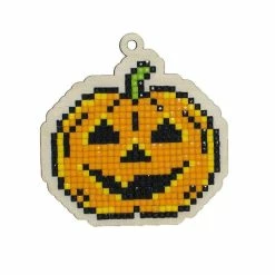 Cheap 😀 Crafting Spark (Wizardi) - Halloween WWP177 Diamond Painting on Plywood Kit ⭐