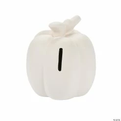 Flash Sale 🥰 DIY Ceramic Pumpkin Banks - 12 Pc. ✔️ -Halloween Crafts for Kids Sales diy ceramic pumpkin banks 12 pc 56 1984 a02