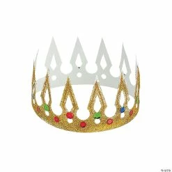 Top 10 ⭐ DIY Crowns - 12 Pc. 😍 -Halloween Crafts for Kids Sales diy crowns 12 pc 57 6026 a01