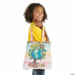 Flash Sale 🧨 DIY Large Shopper Totes - 12 Pc. ❤️ -Halloween Crafts for Kids Sales diy large shopper totes 12 pc 13632584 a02