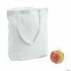 Cheapest 🛒 DIY Large White Canvas Tote Bags - 6 Pc. ✨ -Halloween Crafts for Kids Sales diy large white canvas tote bags 6 pc 48 8266