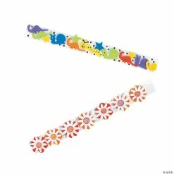 Brand new ⌛ DIY Slap Bracelets - 48 Pc. ✨ -Halloween Crafts for Kids Sales diy slap bracelets 48 pc 48 8262 a03