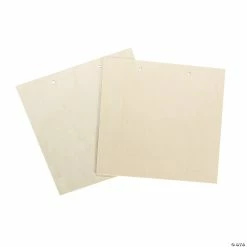 Cheap ⭐ DIY Unfinished Wood Banner Squares - 12 Pc. ⭐