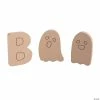 Outlet ❤️ DIY Unfinished Wood ✨ Halloween Boo Letters - 3 Pc. 😀 -Halloween Crafts for Kids Sales diy unfinished wood halloween boo letters 3 pc 14113150