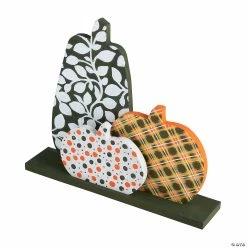 Cheap ❤️ DIY Unfinished Wood Pumpkins Stand-Up 🔥 -Halloween Crafts for Kids Sales diy unfinished wood pumpkins stand up14113182 a02