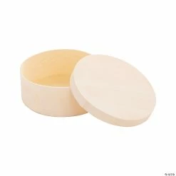 Best Pirce ✔️ DIY Unfinished Wood Round Boxes - 12 Pc. 😍