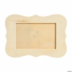 Best deal βοΈ DIY Unfinished Wood Scallop Picture Frames - 6 Pc. π§¨