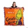 Best deal 👍 Dr. Seuss™ The Grinch Halloween Fleece Throw Craft Kit 🧨