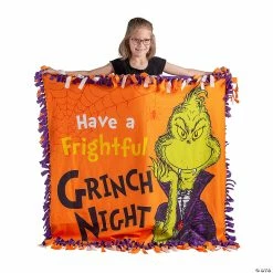 Best deal π Dr. Seussβ’ The Grinch Halloween Fleece Throw Craft Kit π§¨
