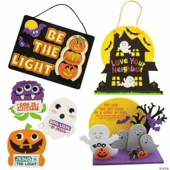 Best Sale 🎁 Fear Not with God Halloween Craft Assortment - Makes 48 😉