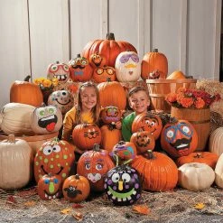 Best reviews of 🔥 Foam Monster Pumpkin Decorating Craft Kit - Makes 12 💯 -Halloween Crafts for Kids Sales foam monster pumpkin decorating craft kit makes 1248 5385 a04