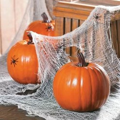 Best Sale ✨ Foam Orange Pumpkin Halloween Decoration 😍