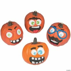 Best reviews of ⭐ Funny Face Pumpkin Decorating Craft Kit - Makes 12 🧨
