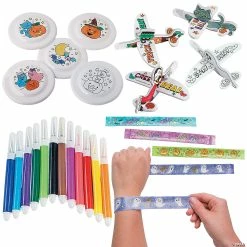 Wholesale 🔥 Get Those Bones Moving 👍 Halloween Craft Kit Assortment for 48 ⌛