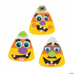 Flash Sale ✨ Goofy Face 👍 Candy Corn Magnet Craft Kit - Makes 12 🎁