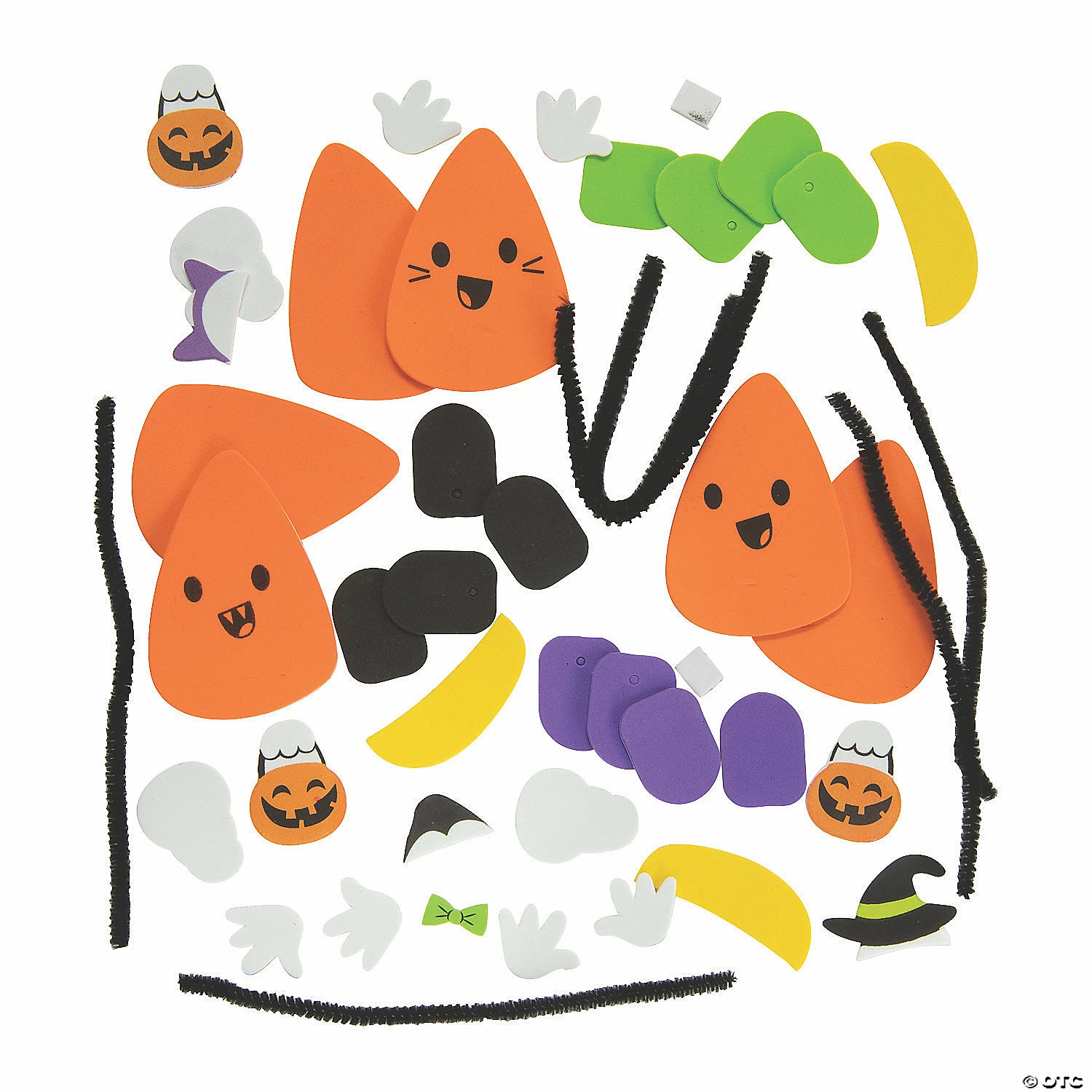 Discount π Halloween Candy Corn Characters in Costume Craft Kit - Makes 12 β¨ 4 Discount π Halloween Candy Corn Characters in Costume Craft Kit - Makes 12 β¨ - Image 2