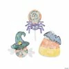 Deals ⌛ Halloween Candy Glitter Magnet Craft Kit - Makes 12 ✨