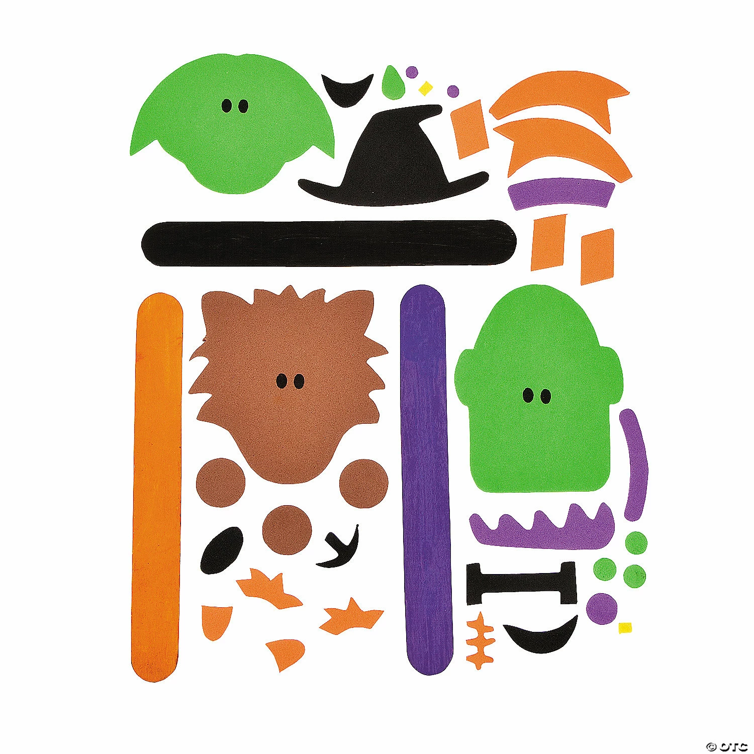 Cheap βοΈ Halloween Character Bookmark Craft Kit - Makes 12 π 3 Cheap βοΈ Halloween Character Bookmark Craft Kit - Makes 12 π - Image 2