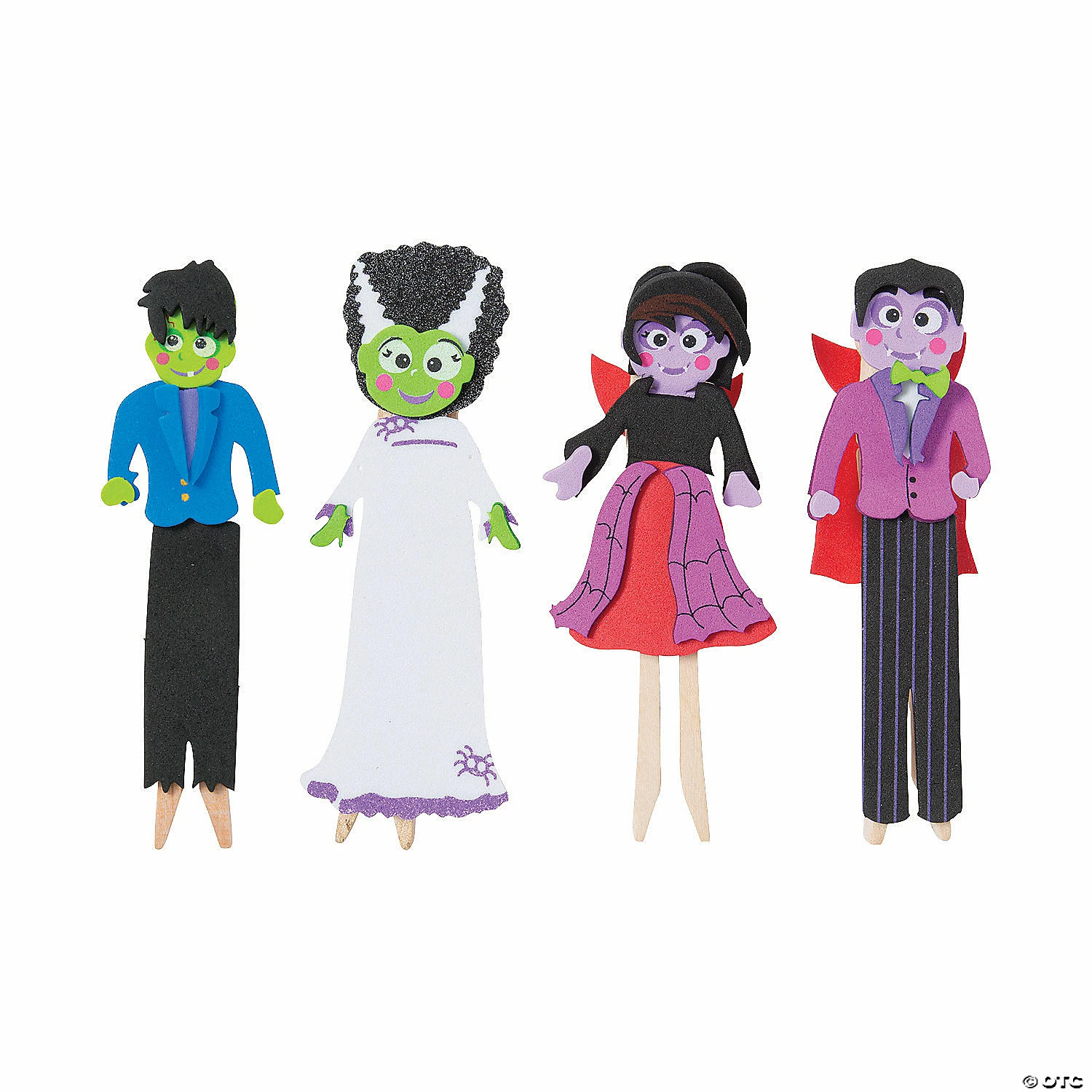 Best Sale π― Halloween Clothespin Character Craft Kit - Makes 12 π 3 Best Sale π― Halloween Clothespin Character Craft Kit - Makes 12 π