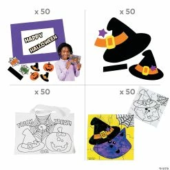 Top 10 ✔️ Halloween Friends Boo Bag & Craft Kit Assortment for 50 🎁 -Halloween Crafts for Kids Sales halloween friends boo bag and craft kit assortment for 5014113212 a01