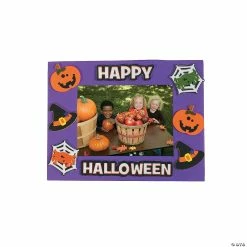 Discount ❤️ Halloween Friends Picture Frame Magnet Craft Kit - Makes 50 ✔️