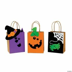 Promo 🔔 Halloween Friends Trick-Or-Treat Bags Craft Kit - Makes 50 ⭐