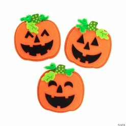 New 🎉 Halloween Jack-O’-Lantern Magnet Craft Kit - Makes 12 ❤️