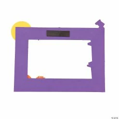 Deals ✨ Halloween Picture Frame Magnet Craft Kit - Makes 12 🌟 -Halloween Crafts for Kids Sales halloween picture frame magnet craft kit makes 1213746134 a03