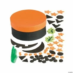 Cheap ⌛ Halloween Pumpkin Box Craft Kit - Makes 12 🔔 -Halloween Crafts for Kids Sales halloween pumpkin box craft kit makes 1213705972 a01