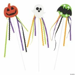 Cheap 🎁 Halloween Wand Craft Kit - Makes 12 😀