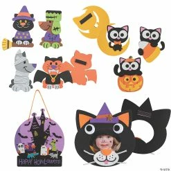 Best Pirce ✨ Howl-O-ween is Purrr-fect Craft Kit Assortment - 48 Pc. ✔️