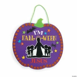 Outlet ⌛ I’m Fall-O-Ween Jesus Sign Craft Kit - Makes 12 ✨