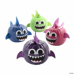 Best Sale 😍 Shark Pumpkin Decorating Craft Kit - Makes 12 🌟