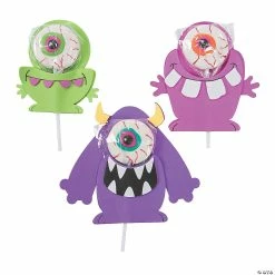 Budget 🔥 Silly Monster Lollipop Craft Kit - Makes 12 🥰
