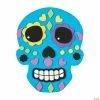 Flash Sale ⌛ Sugar Skull Magnet Craft Kit - Makes 24 😍 -Halloween Crafts for Kids Sales sugar skull magnet craft kit makes 2413747407